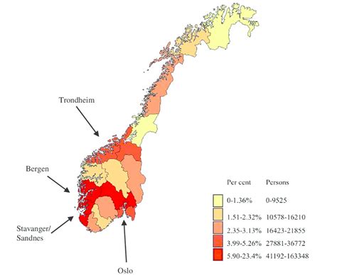 norway cities by population 1